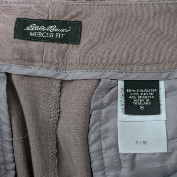 Eddie Bauer Taupe Mercer Fit Pants - Picture 3 of 4
